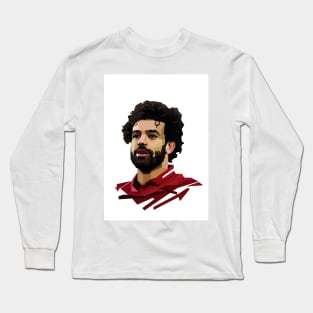 Mo Salah Skintone Art Long Sleeve T-Shirt